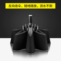 全自动雨伞男学生帅气加厚加固折叠大号大遮阳防晒两用车载反向
