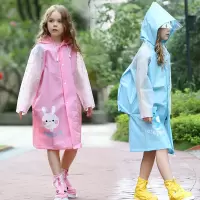 儿童雨衣男童女童带书包位幼儿园小孩学生宝宝雨衣便携式防水雨披