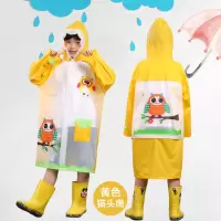 儿童雨衣女童男童幼儿园宝宝防水带书包位雨披小孩学生雨衣