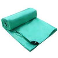 特级加厚绿色篷布防雨布防水防晒防水布货车布苫布牛津布雨棚布|4x6送专用拉绳