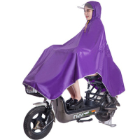 新款电动车雨披男女学生山地车加大加厚骑行电瓶车成人自行车雨衣
