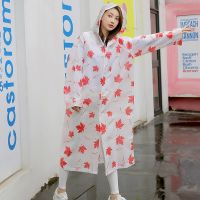 网红单人旅游透明成人徒步男女学生韩国雨衣长款雨衣套装雨披