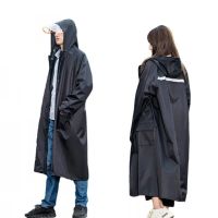 长款雨衣防水男女成人徒步单人连体户外加厚劳保风衣雨披环卫保安
