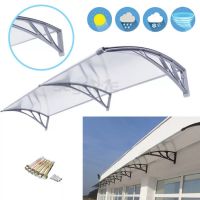 雨棚屋檐遮雨棚户外窗户阳台空调防雨挡雨遮阳棚铝合金家用雨搭子