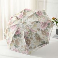 雨伞折叠太阳伞双层蕾丝防晒防紫外线洋伞女神遮阳伞女晴雨两用伞