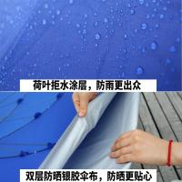 户外遮阳伞大号雨伞广告伞太阳伞摆摊伞印刷折叠沙滩圆伞