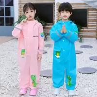 儿童雨衣男女童幼儿园连体加厚卡通可爱宝宝雨披学生雨衣雨披