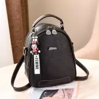 双肩包女2019新款韩版潮网红英伦百搭时尚书包女士pu小背包女包包