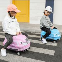 儿童拉杆箱可坐骑男女3d立体行李箱20寸可爱扭扭车韩国学生旅行箱