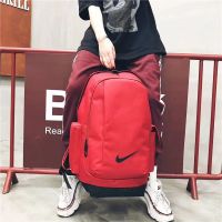 抖音推荐易烊千玺学生书包电脑包飞人潮街头双肩包鹿晗同款背包|0210红色