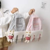 书包女学生韩版初中生高中原宿帆布大容量双肩包ins少女背包网红