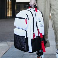 书包女学生韩版潮霸气初中生高中大学生双肩包男大容量旅行背包