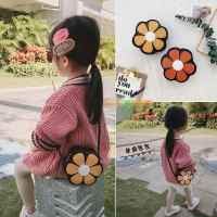 女童2019春季新款中小童儿童婴儿花朵单肩包斜挎包潮款