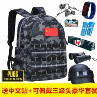 三级包书包男小学生绝地求生吃鸡背包轻便减负护脊防水儿童双肩包