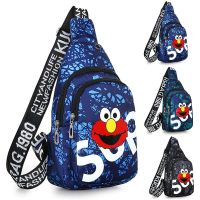 儿童胸包男童休闲旅行单肩包小学生户外旅游小背包男孩斜挎包包潮