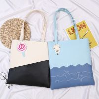 韩版女包2019新款潮百搭手提包学生书包托特包休闲单肩大包包