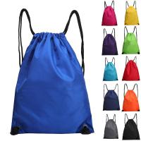 学生书包男女运动健身包束口袋抽绳双肩包简易防水足球训练袋