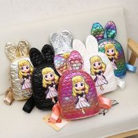 女童小背包可爱儿童小书包幼儿园户外包包人鱼公主时尚双肩包