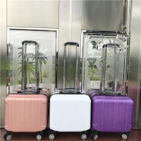 14寸小型儿童拉杆箱万向轮18寸女16寸小号登机箱男行李箱皮箱