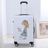 拉杆箱男女可爱小清新儿童行李箱20寸24寸拉杆箱万向轮学生箱