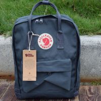 小狐狸双肩包高中初中男女学生书包诺一同款户外大容量帆布背包潮|石墨灰 小号7L放不下A4课本