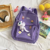 书包ins女韩版小清新初中生双肩包百搭日系原宿高中学生背包