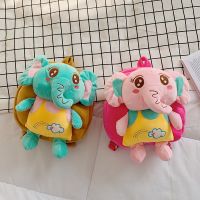 韩版儿童书包幼儿园大班小班男女1-4岁双肩包小象背包潮包包