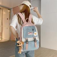 小雏菊韩版ins风高中书包女原宿中学生初中生系泫雅双肩包