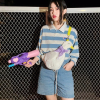 2019ins蹦迪包斜挎大白鹅包包日系时尚少女心背包可爱小鸭子