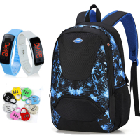 学生书包男韩版潮初中生中学生书包男高中生男生四五年级双肩包