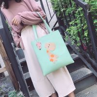 皮欧单肩包女包2019新款百搭手提包学生书包单肩大包包