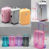 60cm叶子罗丽娃娃旅行箱娃行李箱 b娃屋换装玩具拉杆旅行箱