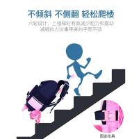 带拉杆书包小学生女孩6-12周岁三四五六年级带轮爬楼梯儿童手拉包