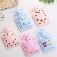 2个装-家用外出便携式迷你小号 防漏水卡通可爱少女学生保暖暖手宝注水热水袋