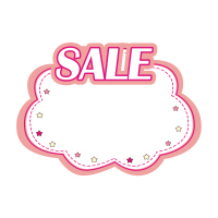 价格牌签牌创意价格展示牌大号爆炸贴惊爆价标价牌装饰品店水果特价标签贴纸可爱pop广告甜品|大E04号可爱爆炸贴(50张)