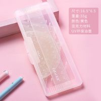 学习专业制图学生用文具用品金属圆规尺子小绘图数学清新套装|萌少女四件套(浅黄色)