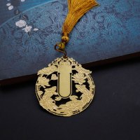 及第故事鲤跃龙门状元」厚黄铜古典外事「如鱼得水精密礼品定|按需刻字,内容备注