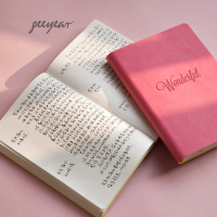 记事本少女笔记本5r康奈尔笔记本子厚大学生复古学子笔记本a5日记本女创意课堂商务工作