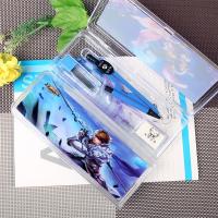 日系学生文具套规学习用品塑料圆规圆规儿童尺子套装|赵云款