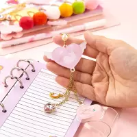 手账本方格少女心手帐本工具材料全套日系ins风网红套装活页可拆卸记事本韩国笔记本子个性创意可爱儿童
