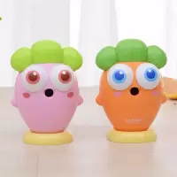 铅笔小学生用手摇削笔器卷笔刀削笔机礼物转笔刀自动铅笔刀儿童|萝卜款[颜色随机] 转笔刀+2B铅笔[10支]