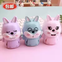 铅笔小学生用手摇削笔器卷笔刀削笔机礼物转笔刀自动铅笔刀儿童|95601雪妮兔[颜色随机] 转笔刀1个