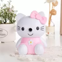 铅笔小学生用手摇削笔器卷笔刀削笔机礼物转笔刀自动铅笔刀儿童|KT猫[粉色] 转笔刀+2B铅笔[10支]