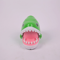 削笔器咬小学生鱼卷笔刀玩具鲨鱼转笔器整蛊手指手摇削铅器|3661鱼削笔器绿