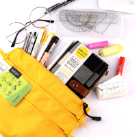 防水便携香港ea拉链分类拉边袋三帆布文件收纳袋笔袋