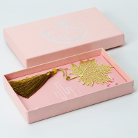 黄铜金属镭射刻字「驿路梅花」颜值涉外事礼品梅花精密|梧桐+粉色礼盒