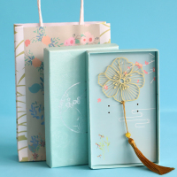 黄铜金属镭射刻字「驿路梅花」颜值涉外事礼品梅花精密|+礼盒+手提袋