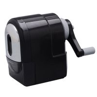 卷笔刀削长芯削笔器自动笔刨素描美术生专用手摇炭笔铅笔|三代削笔器黑色