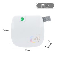 学生用整理手机照片热敏小型微型口袋错题打印机学习神器便携式蓝牙相印宝作业帮迷你不干胶|星耀白 套餐四