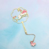 金属学生免费刻字创意用文创中秋节礼物可爱古典中|吊坠+信封装+免费刻字 垂枝幽兰